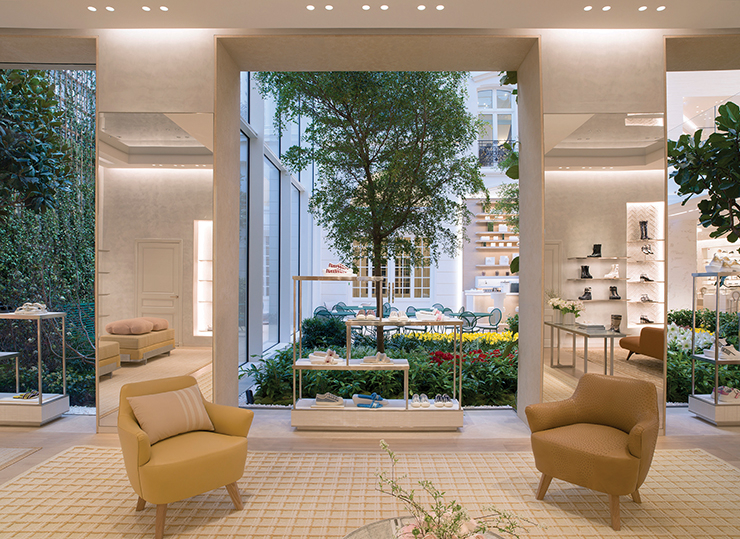 30몽테인의 하이라이트인 정원이 보이는 부티크의 룸. ©Kristen Pelou