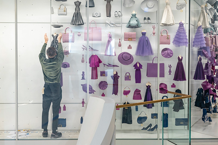 라 갤러리 디올이 변화하는 과정. ©Nicolas Krief