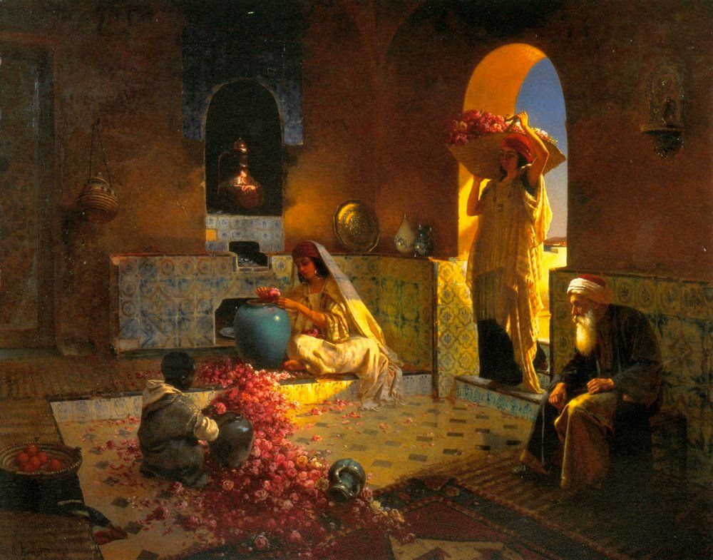 <The Perfume Maker> by Rudolf Ernst
