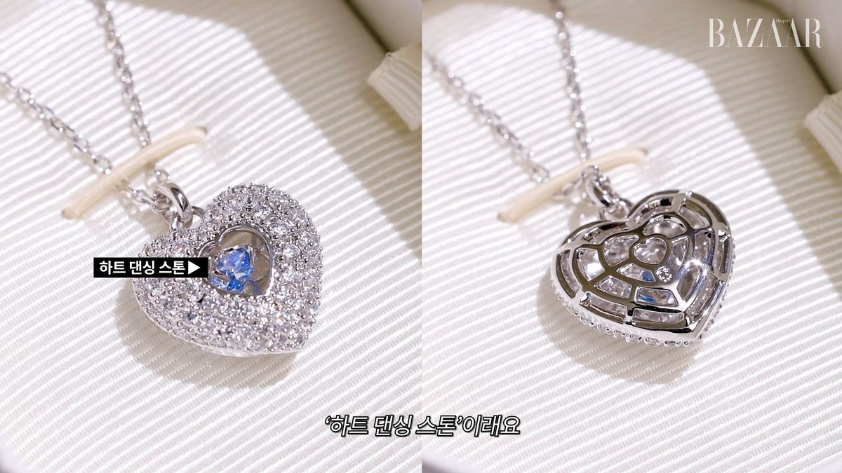Swarovski 하이퍼 볼라 펜던트 네크리스 블루 27만 5천