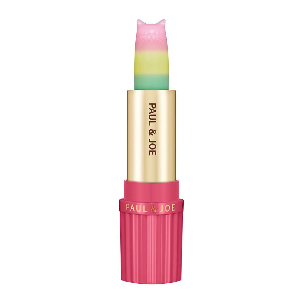 Paul & Joe Beauté 비바시떼 컬렉션 트리트먼트 립스틱, 001 스트로베리 3만4천원대.