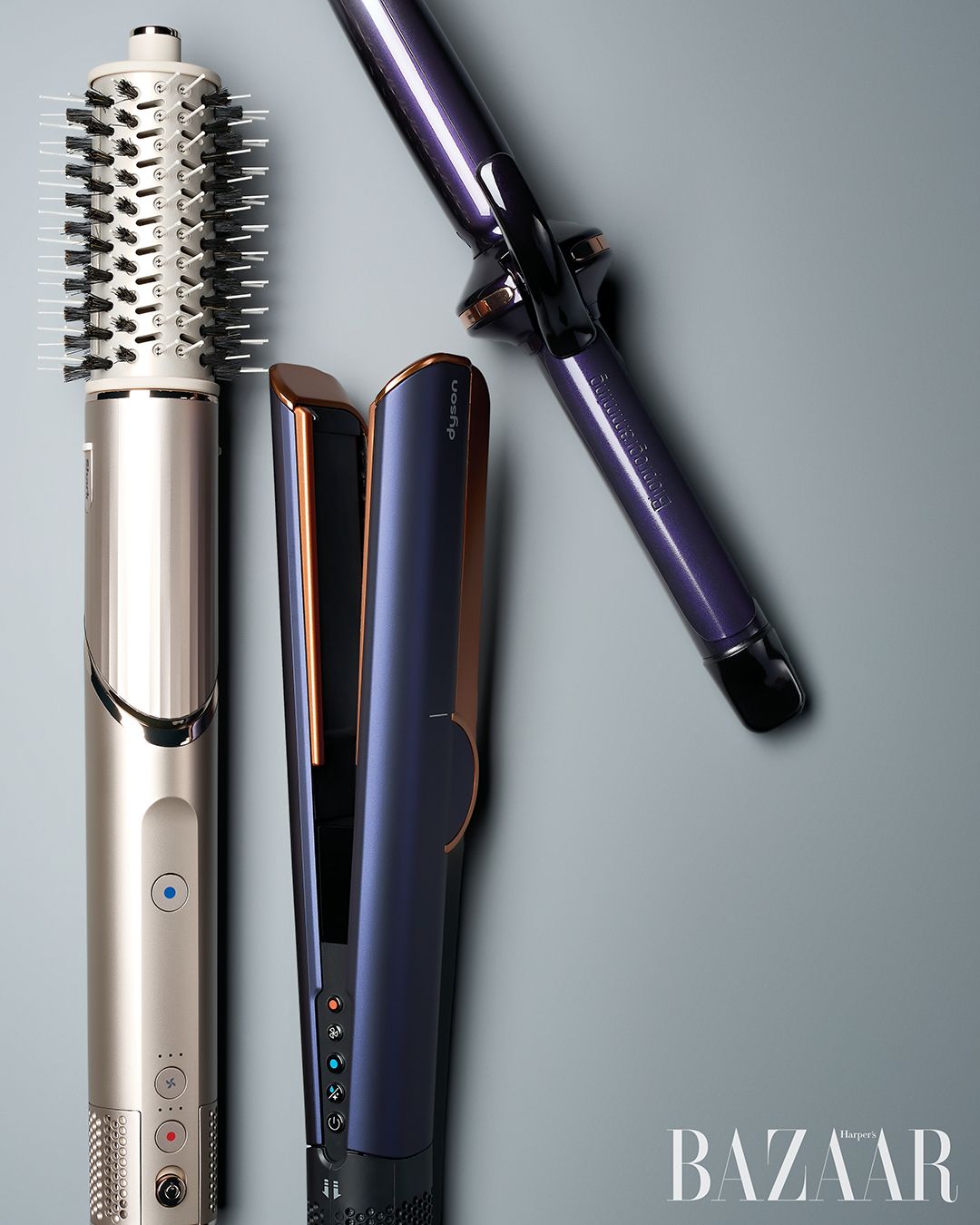 (왼쪽부터) Shark 플렉스타일 풀패키지 59만9천원. Dyson 에어스트레이트 스트레이트너 59만9천원. Bioprogramming 헤어뷰론 27D 플러스 컬 S 1백4만8천원.