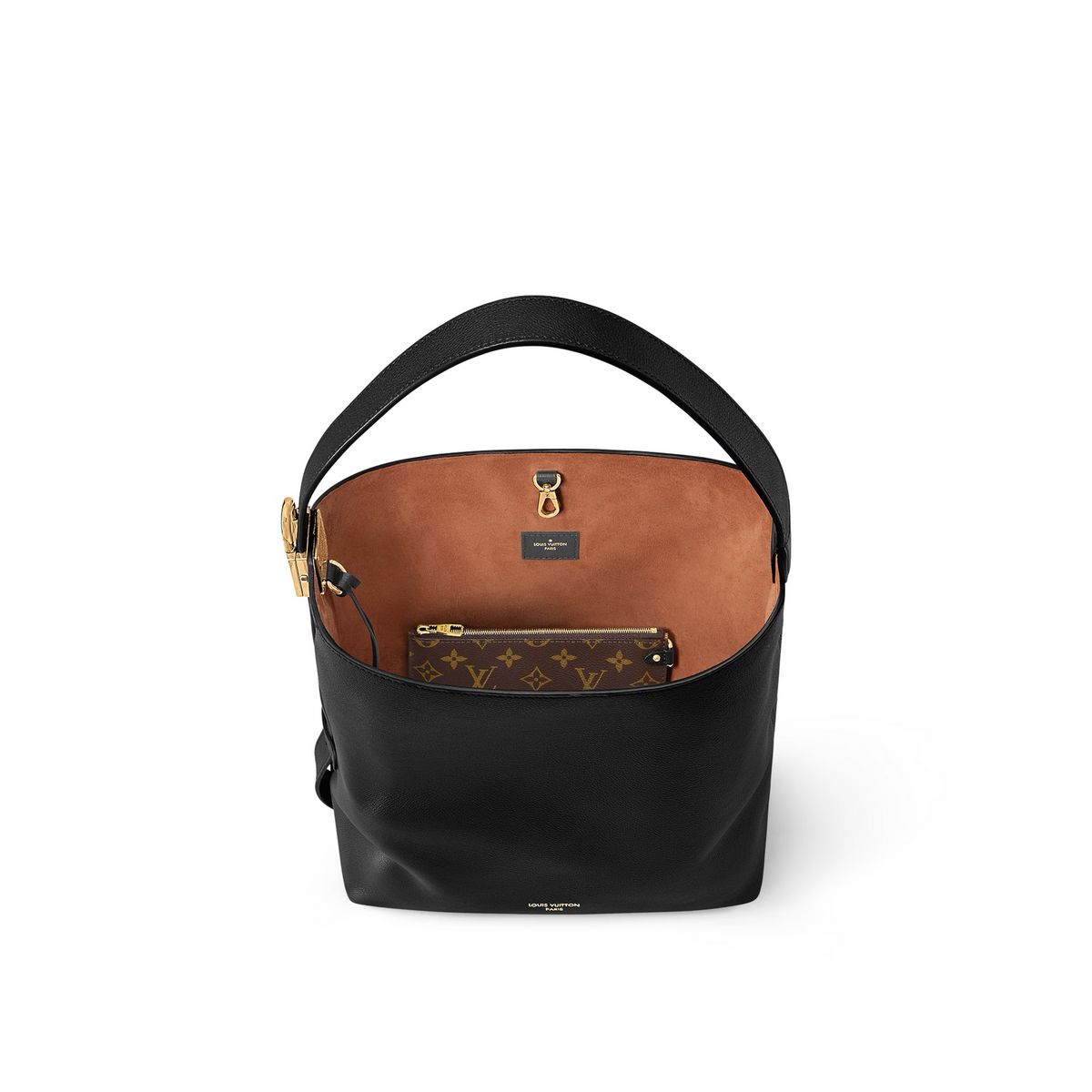 LOUIS VUITTON 로우 키 호보 MM 블랙 5백 16만원