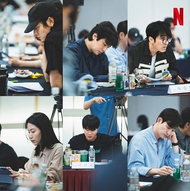 넷플릭스 오리지널 영화 <전,란> 대본리딩 현장