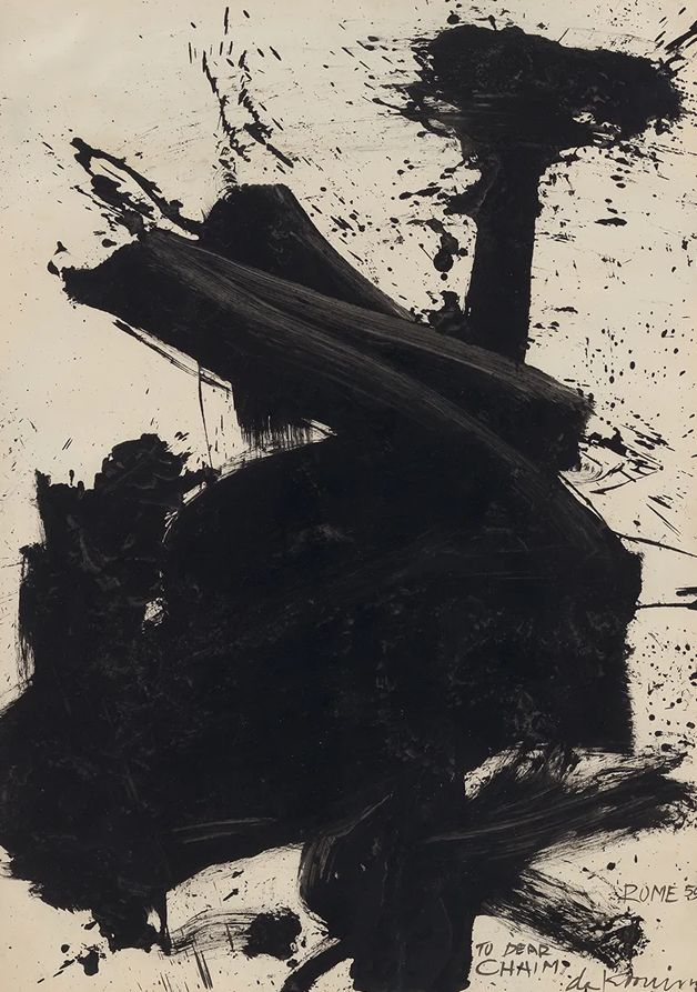 Untitled (Rome), 1959 © The Willem de Kooning Foundation