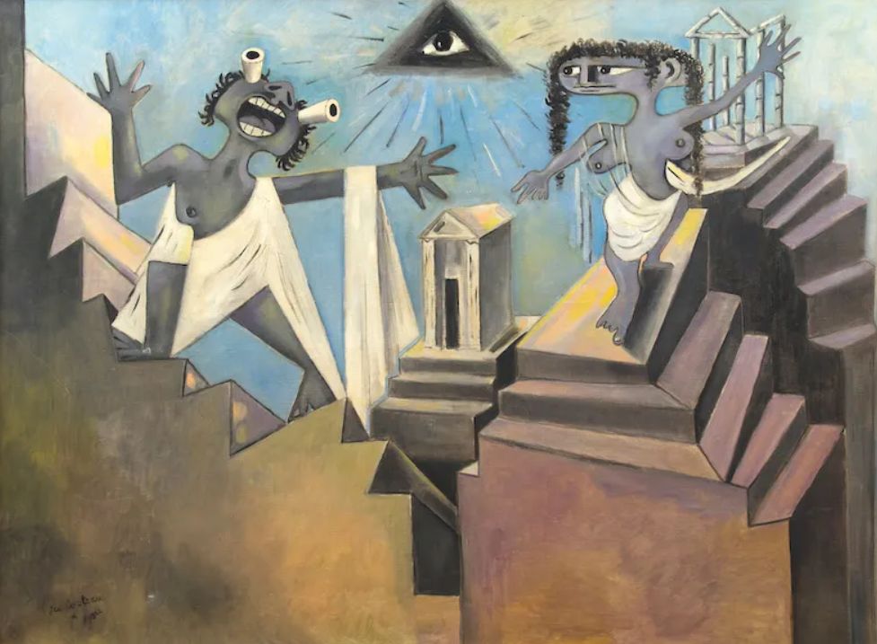 Oedipus, or, the Crossing of Three Roads, 1951 © Jean Clement Eugene Mar Cocteau, SIAE 2024