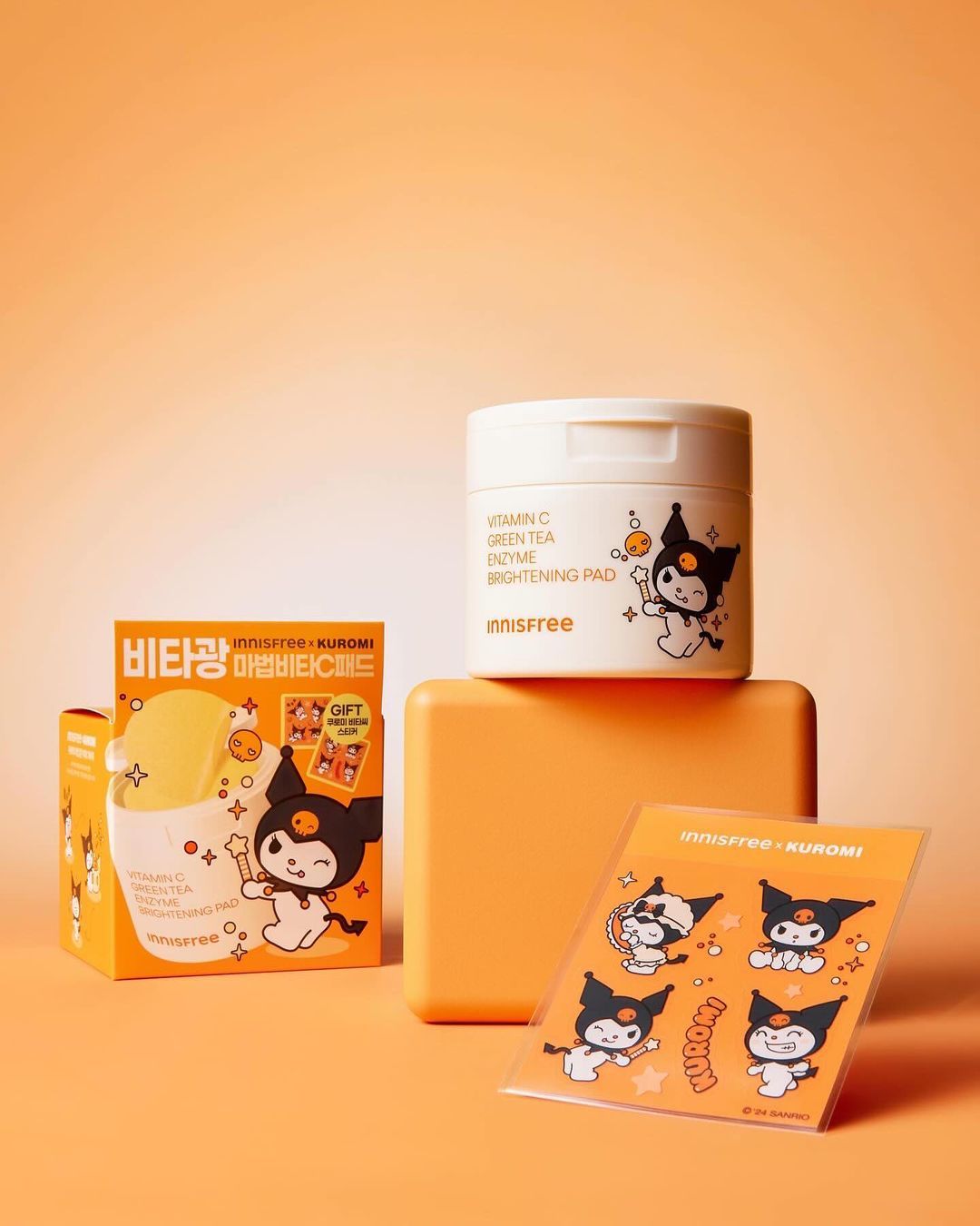 이니스프리, 비타C 그린티 엔자임 잡티 토닝 패드 60매 170mL 2만 8천원