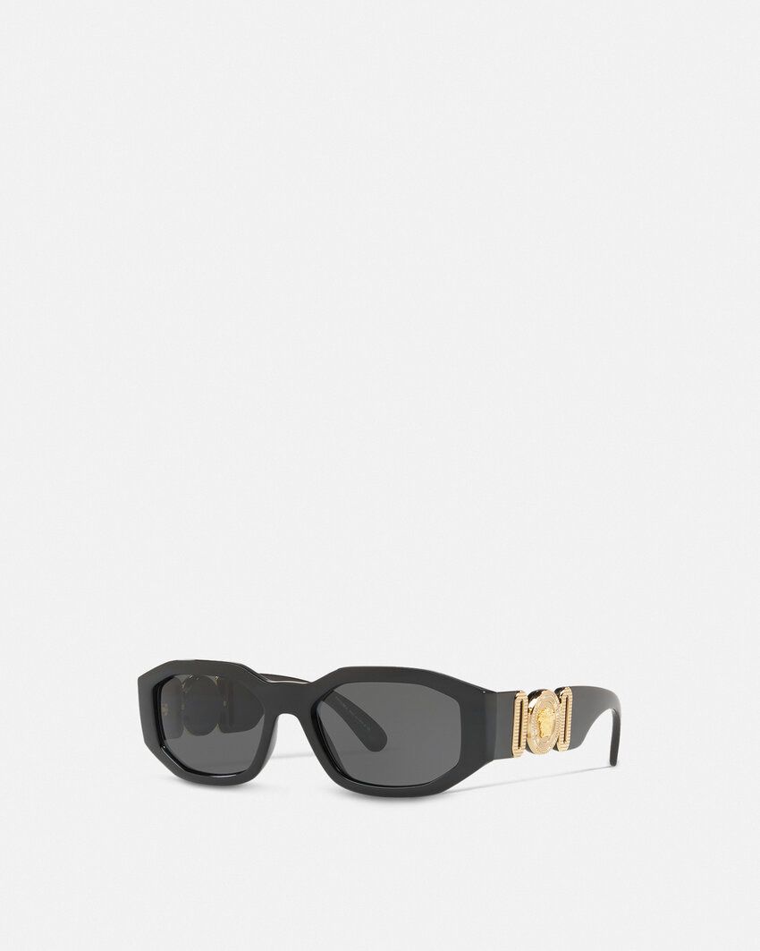 VERSACE, 메두사 비기 선글라스 블랙/골드 38만 2천원 