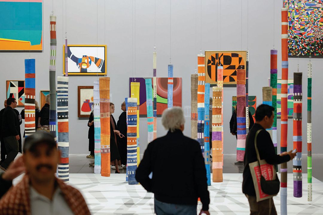 Ione Saldanha, Installation view of Untitled from the series. Photo: Matteo de Mayda