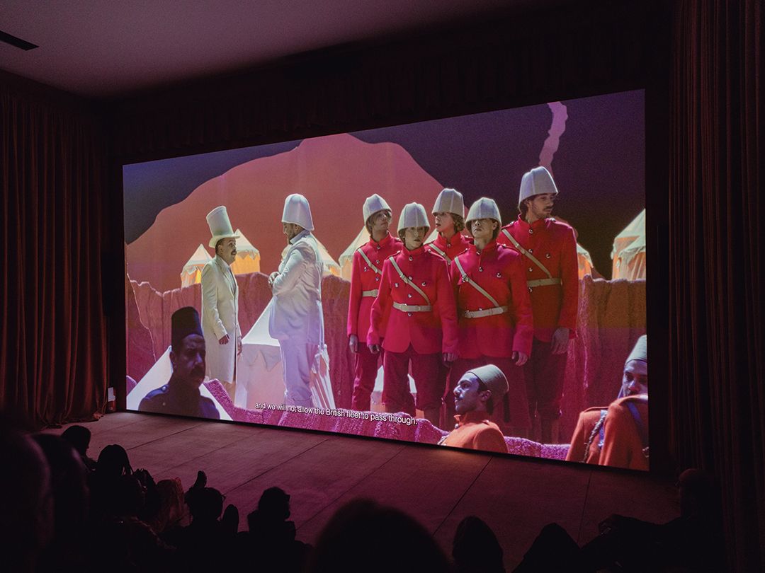 Pavilion of EGYPT, «Drama 1882-». Photo: Matteo de Mayda