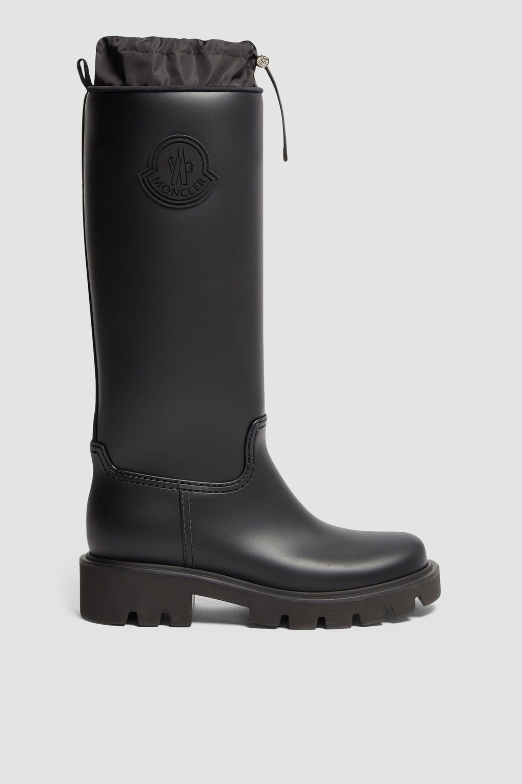 MONCLER 킥스트림 하이 레인 부츠 블랙