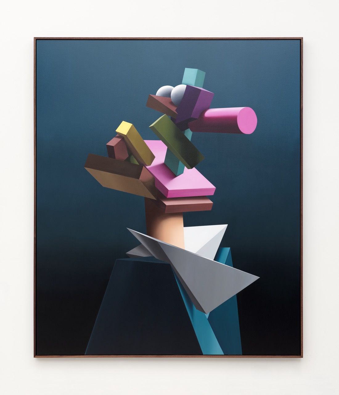 Jason Boyd KINSELLA Axel, 2024 Oil on linen 185 x 155 cm Courtesy of the artist and Perrotin 