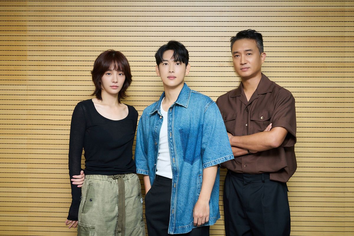 <길복순> 스핀오프 <사마귀> 주연 배우 (왼쪽부터) 박규영, 임시완, 조우진 / 넷플릭스