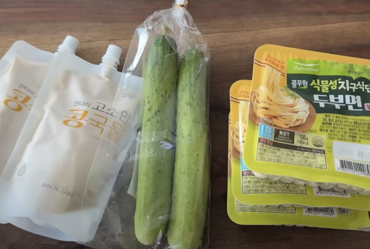 두부면 콩국수