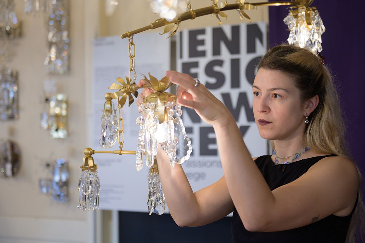 로브마이어와 협업한 디자이너 플로라 레히너. Copyright eSeL.at ― Joanna Pianka, Vienna Design Week.