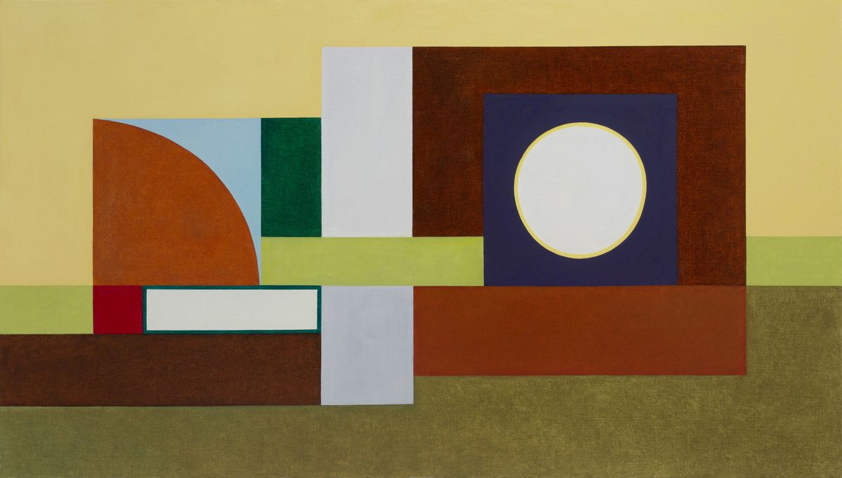 정은모 Chung Eun-Mo C2408 2024 oil on linen 80 x 140 cm 작품 ⓒ 정은모, 갤러리바톤 제공 Artwork ⓒ Chung Eun-Mo. Courtesy of Gallery Baton.