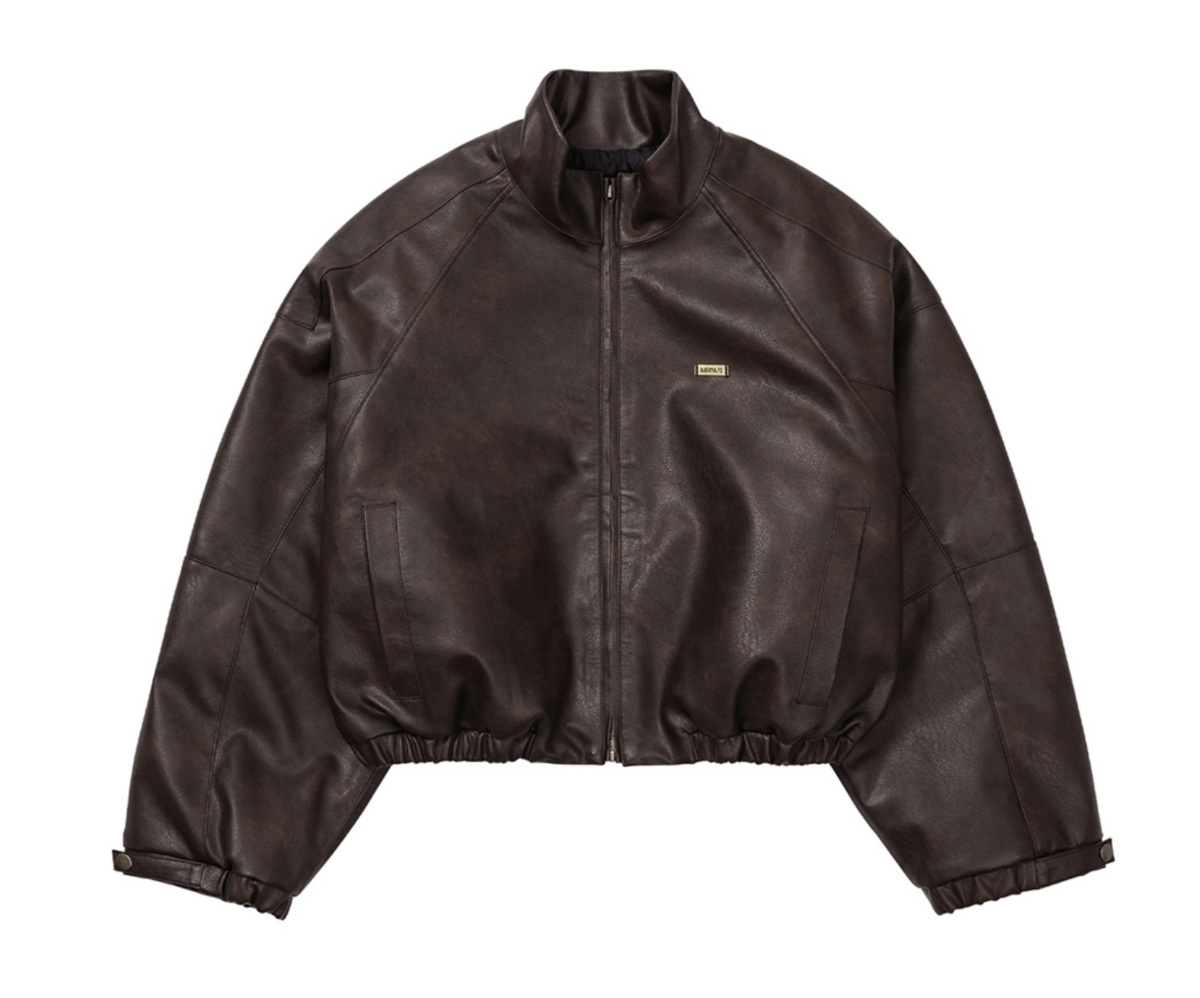 아조바이아조 'VEGAN LEATHER SHORT BLOUSON' 28만8천원