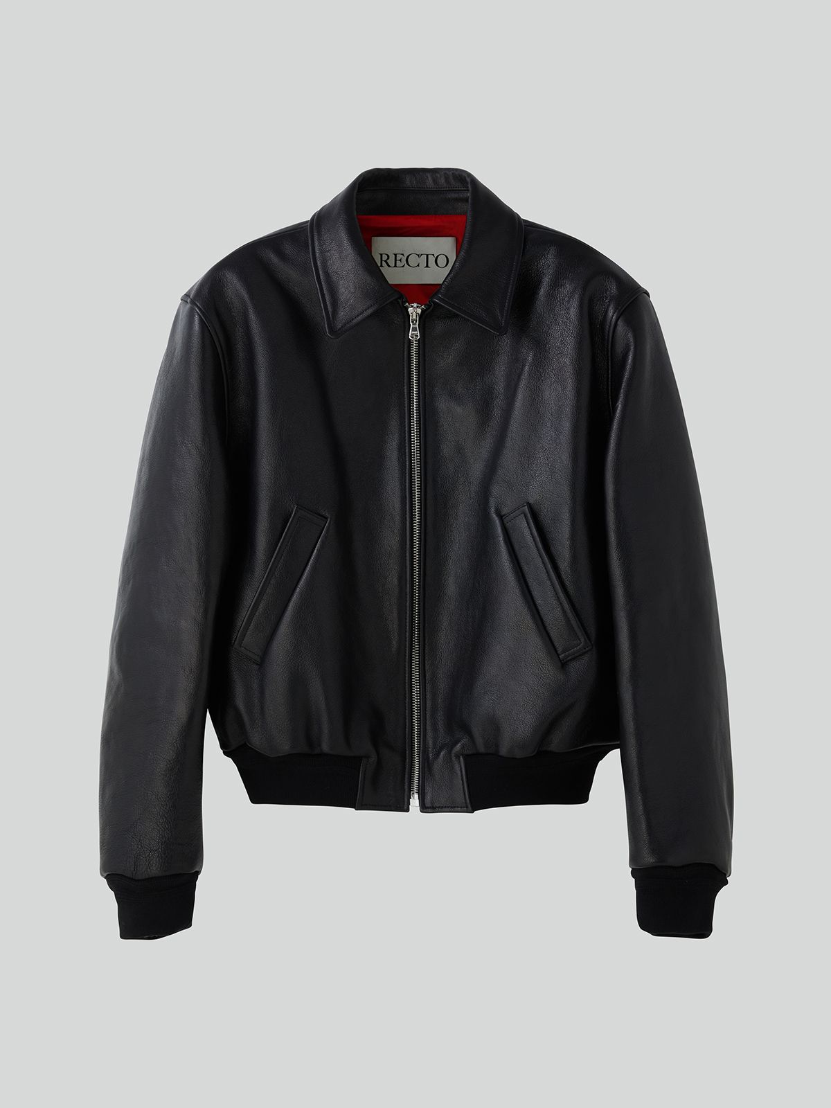 렉토 'BEN GOAT LEATHER JUMPER' 1백18만원