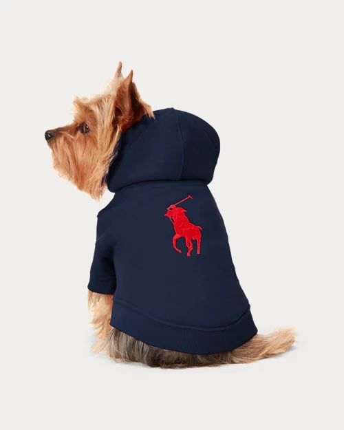 RALPH LAUREN 빅 포니 플리스 도그 후디, 15만 9천원.