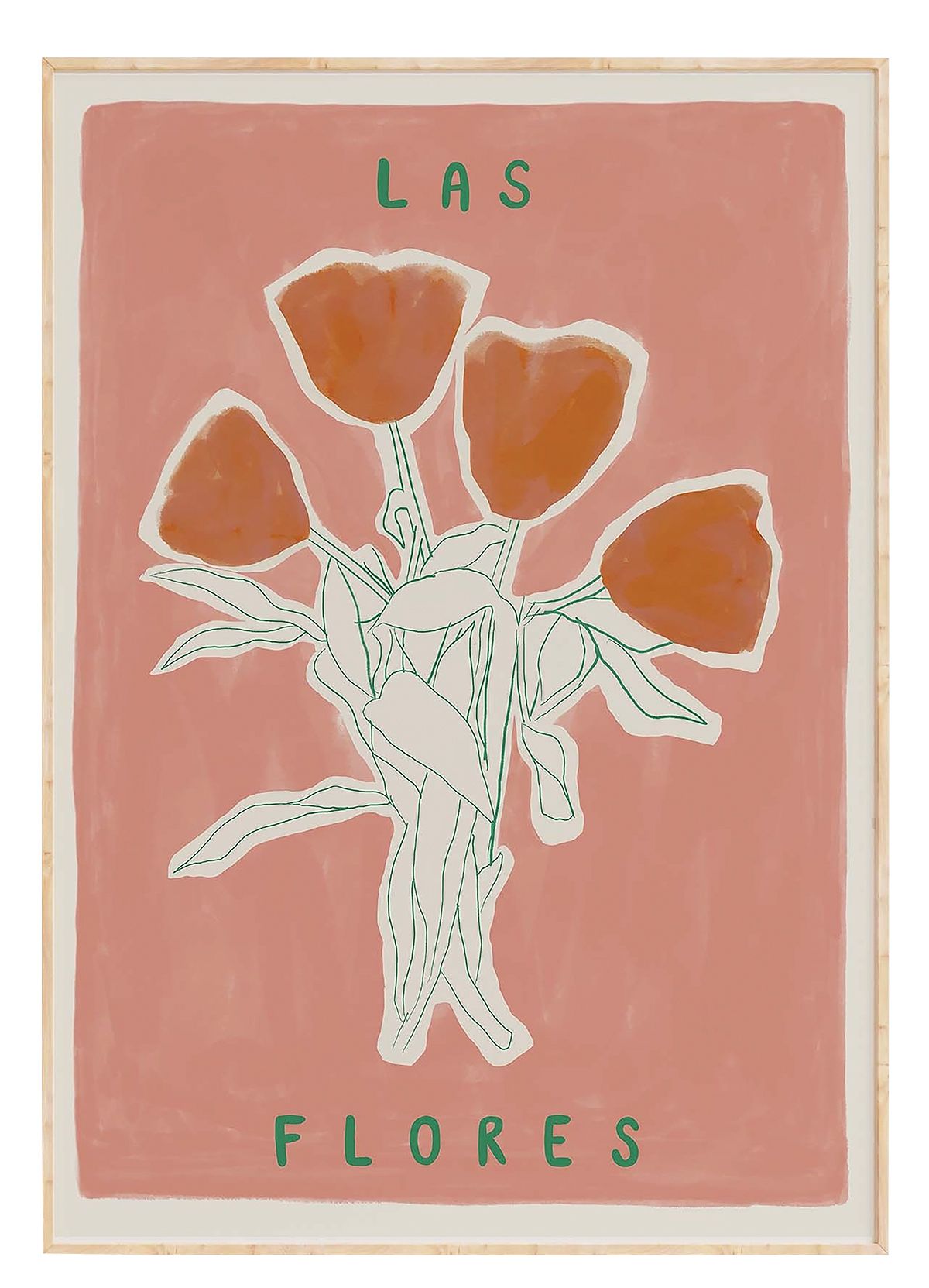 포스터는 약 6만원대 Carla Llanos by Glassette.