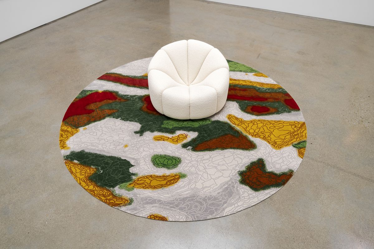 Jorge Pardo Untitled 2024 Nylon Ø300cm Ed. 1/2 Courtesy of artist & PKM Gallery. 