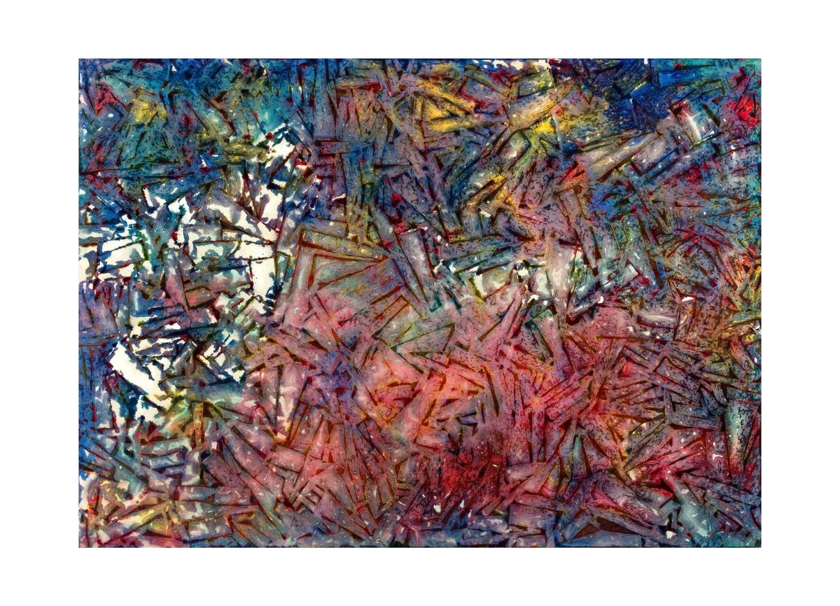 전광영, ONT-016, 1986, 캔버스에 유화, 168 x 228cm