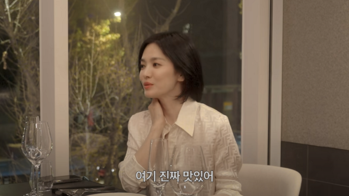 강민경 유튜브 <나 말고 송혜교 브이로그> 캡처