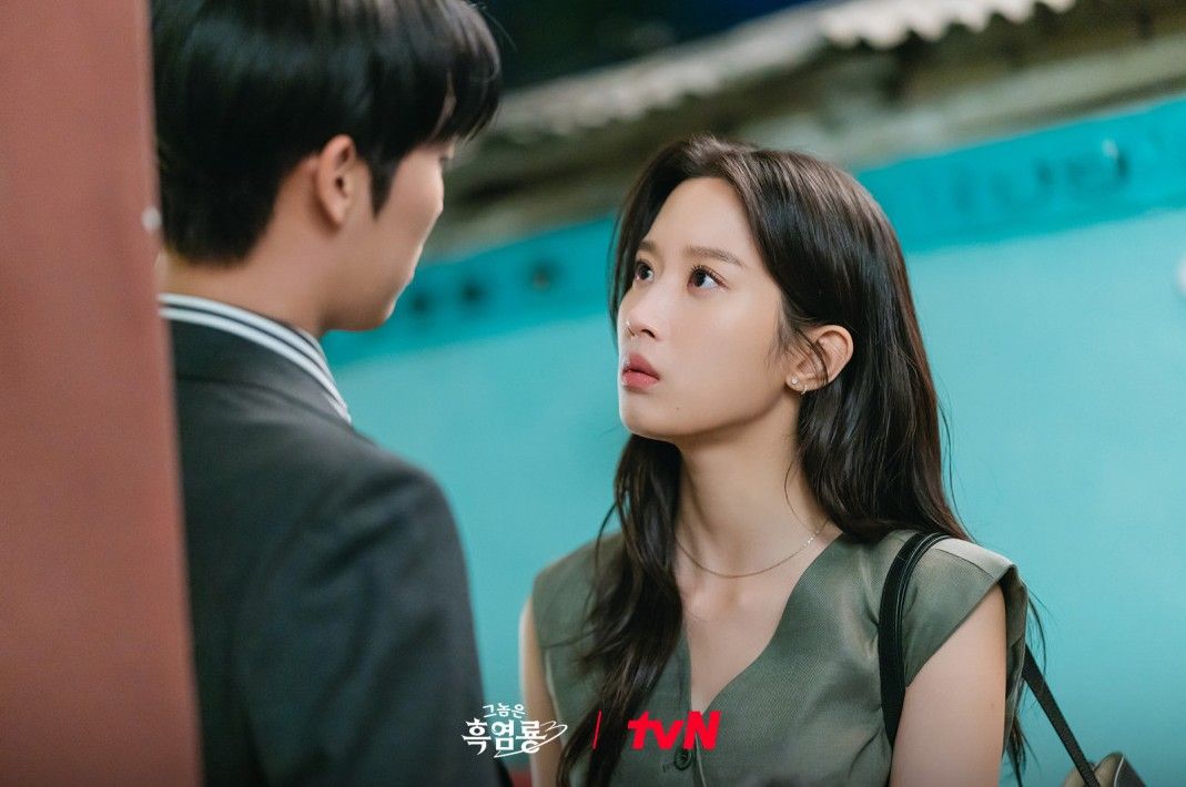 백수정 역 문가영 / tvN 드라마 <그놈은 흑염룡> 스틸