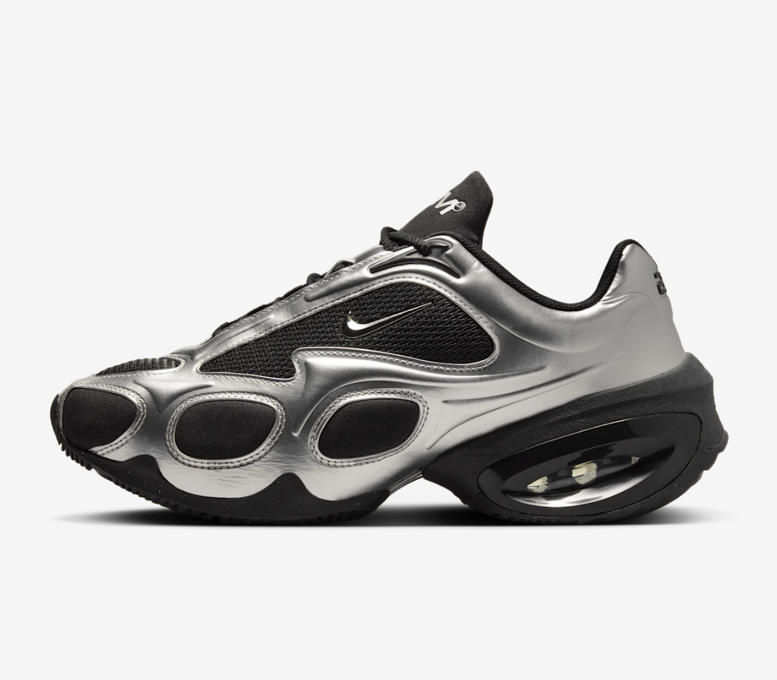 나이키 우먼스 에어맥스 뮤즈 Black and Metallic Silver 17만 9천 원