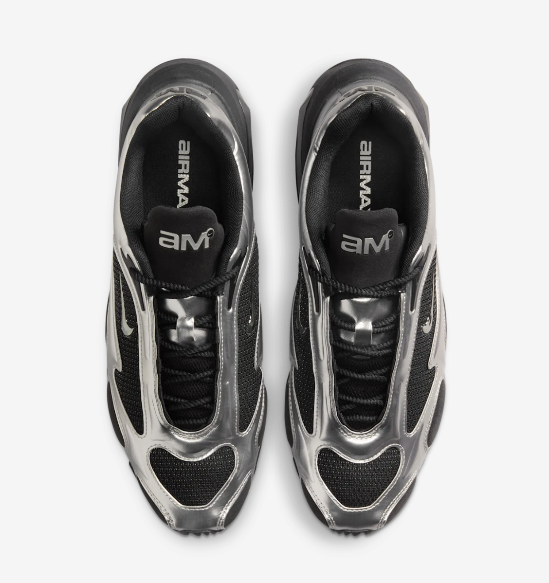 나이키 우먼스 에어맥스 뮤즈 Black and Metallic Silver 17만 9천 원