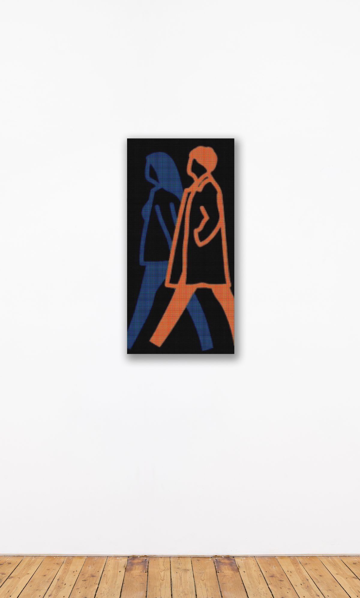Julian Opie, Old Street couple 1., 2023