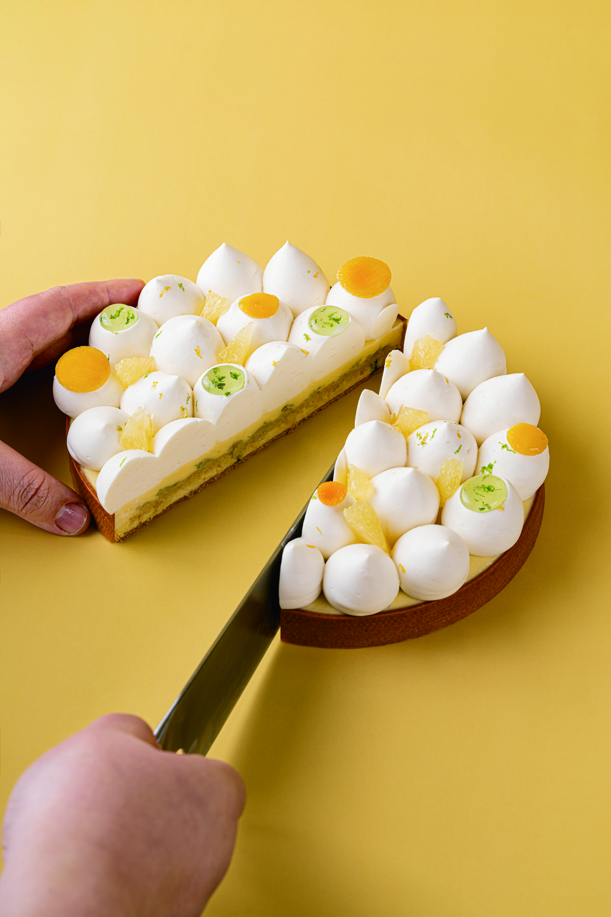 사진/가루하루, 시트러스 바질 올리브 타르트