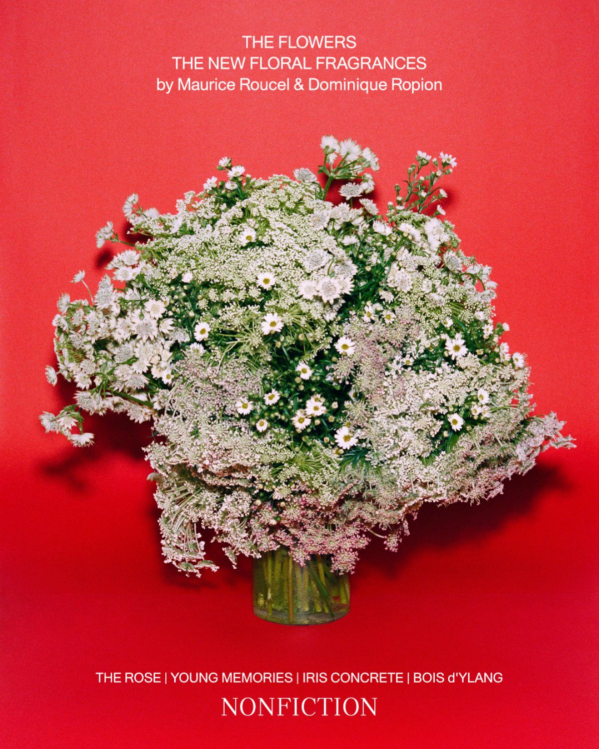 전설적인 조향사 모리스 루셀, 도미니크 로피옹과 협업한 논픽션의 ‘THE FLOWERS’.