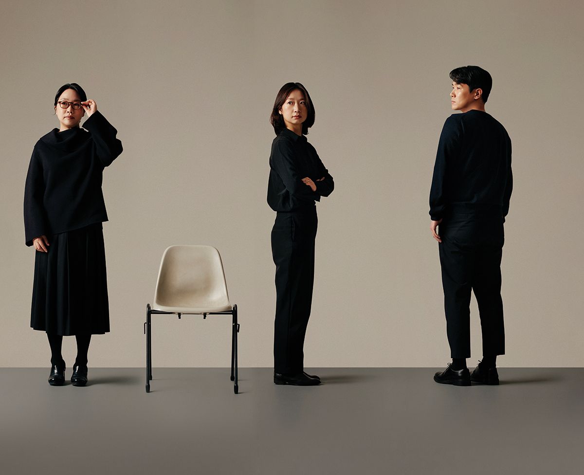 큐레이터 콜렉티브 CAC. 왼쪽부터 김희정, 정다영, 정성규.
