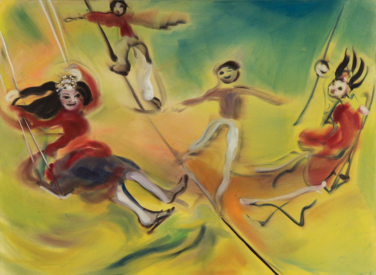 <단오, Dano>, 2025, Acrylic on canvas, 256x352cm