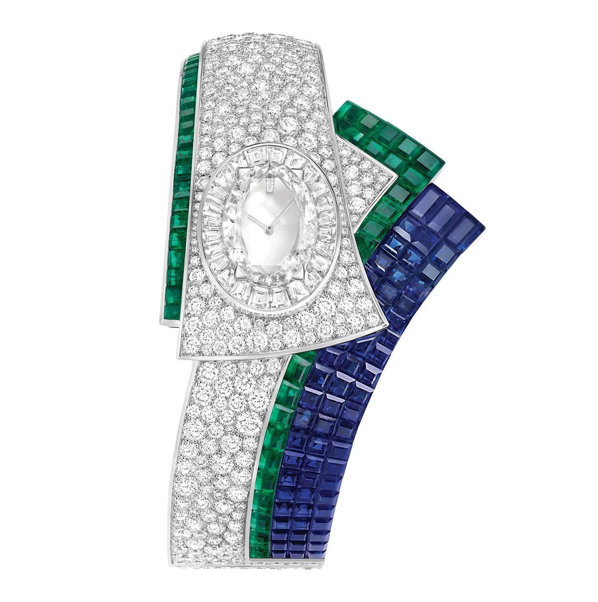 ‘루방 미스테리유’ 워치는 Van Cleef & Arpels.