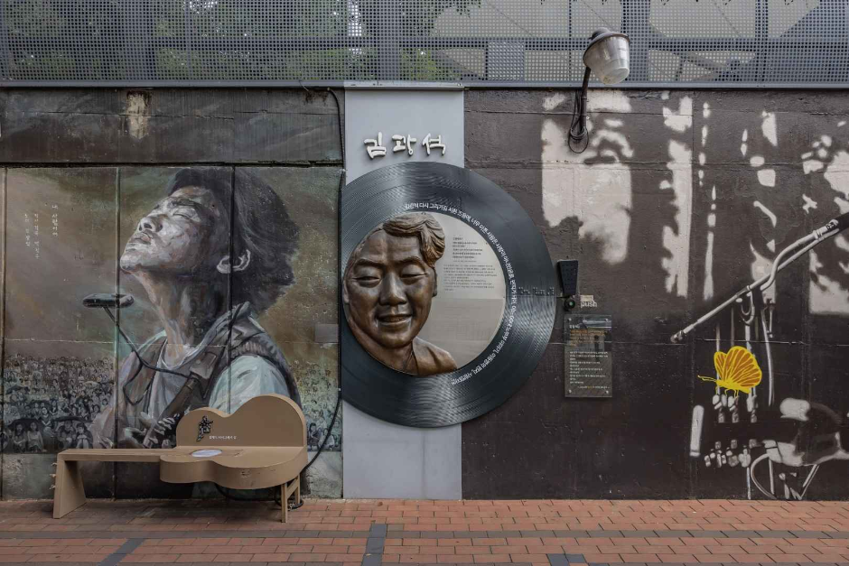 김광석 다시그리기길_대구 광역시 제공