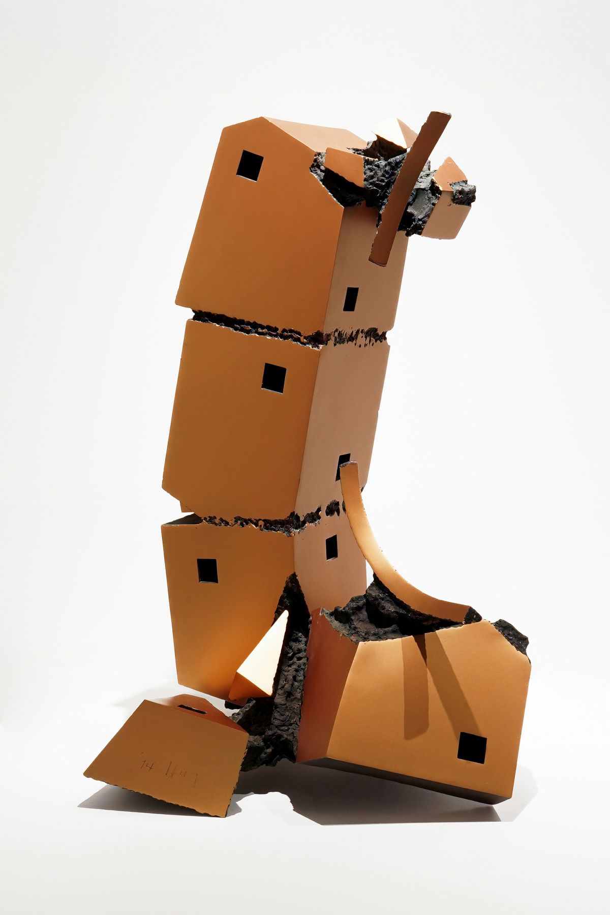 메인 UM Tai-Jung, 객정-방랑자 Sojourner-Wanderer, 2014, Copper, 63x63x83(h)cm (V)