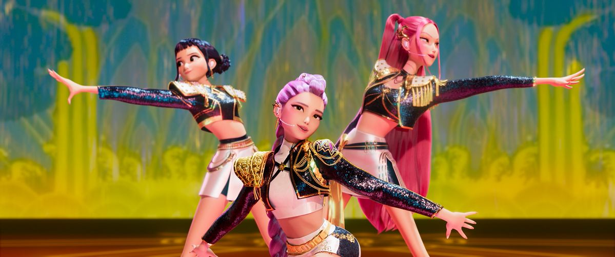 넷플릭스 애니메이션 <케이팝 데몬 헌터스> 스틸