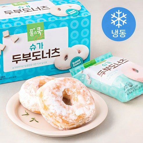 풀무원 풀스쿡 슈가 두부도너츠 45g, 3천 원대
