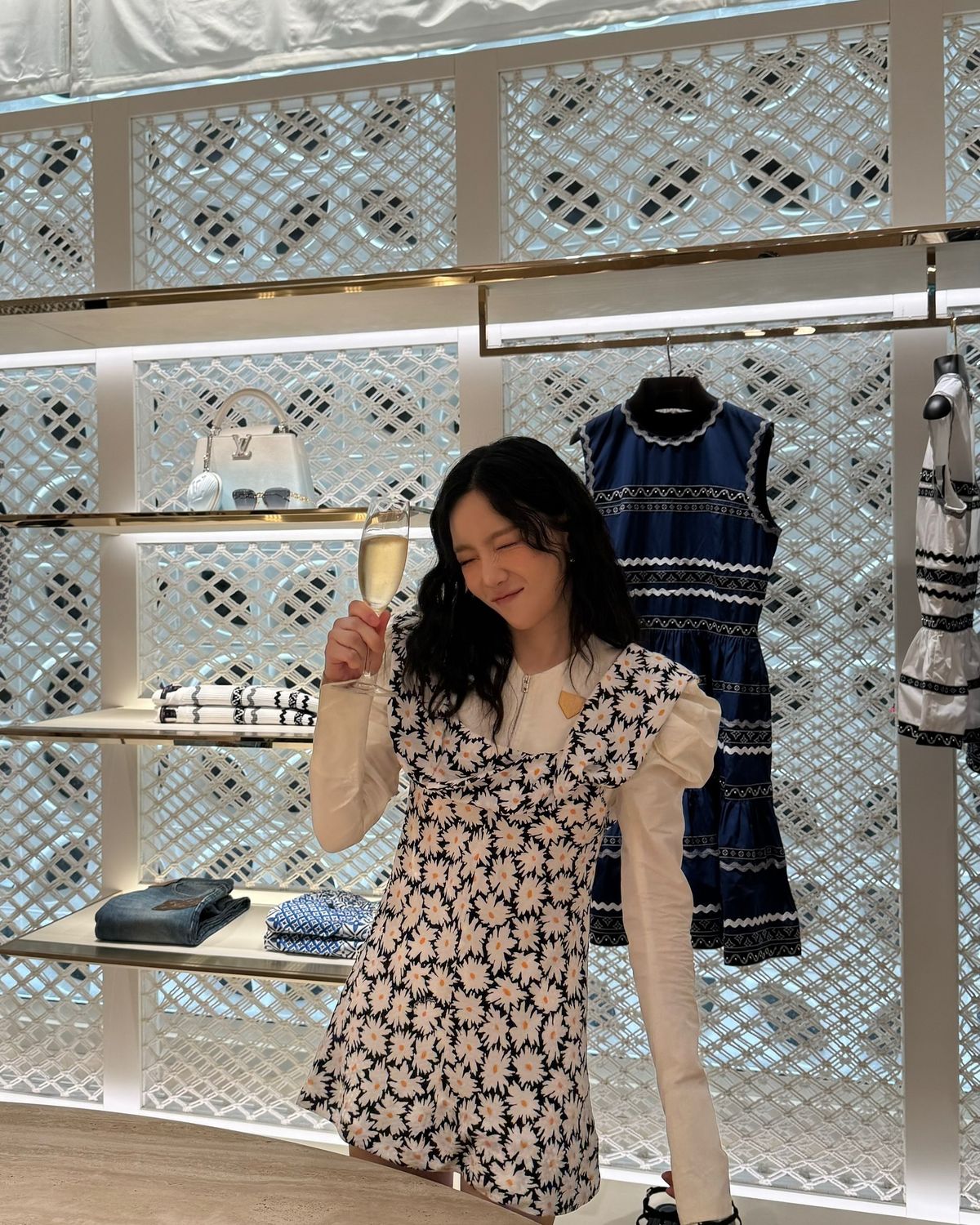 인도네시아 루이 비통 행사에 참석한 소녀시대 태연