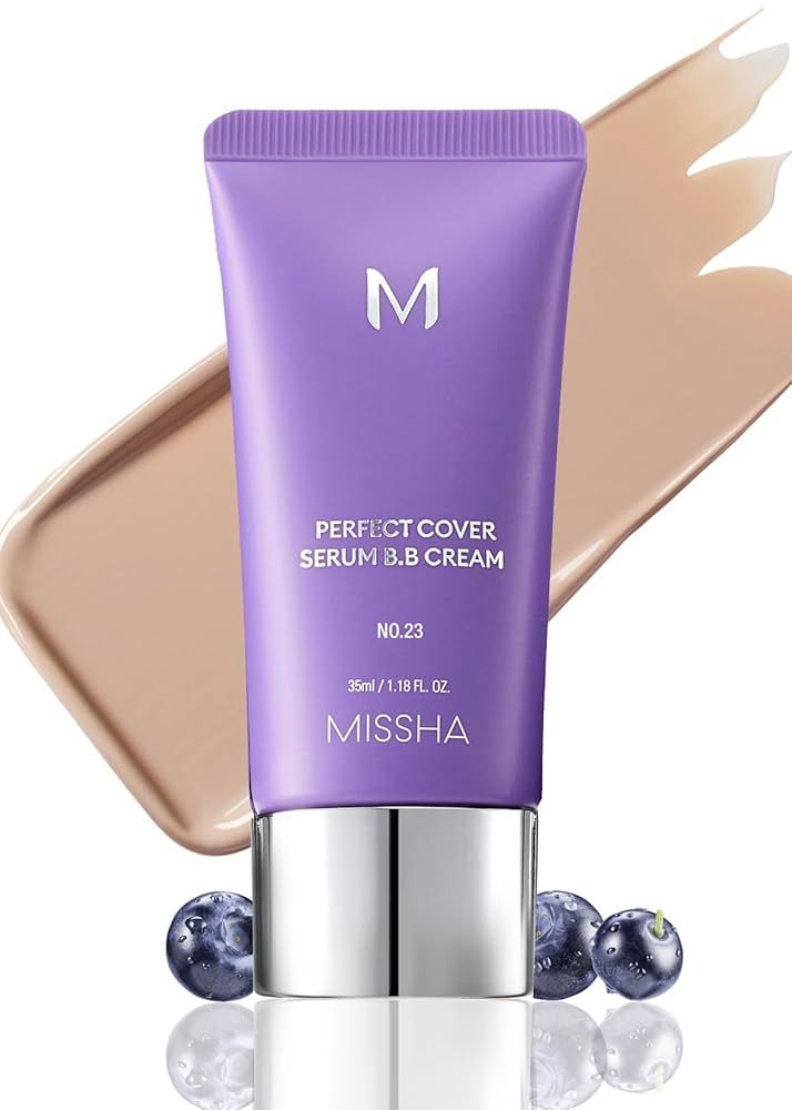 미샤 M 퍼펙트 커버 세럼 BB 크림 20ml 1만원
