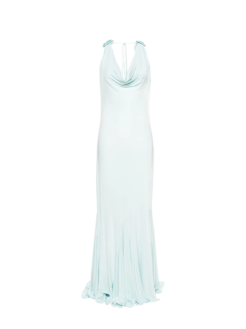 마그다 부트림 Floral Appliqué Cowl Maxi Dress, 5백만원대