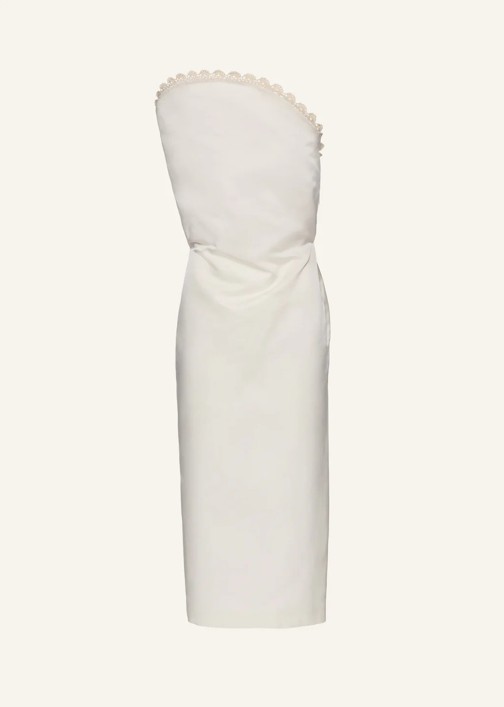 마그다 부트림 Lace trim sculptural midi dress, 1천만원대