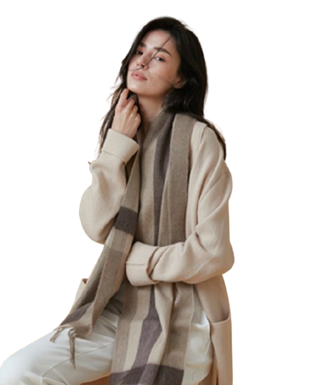 캐시미어 머플러 RAFFINE