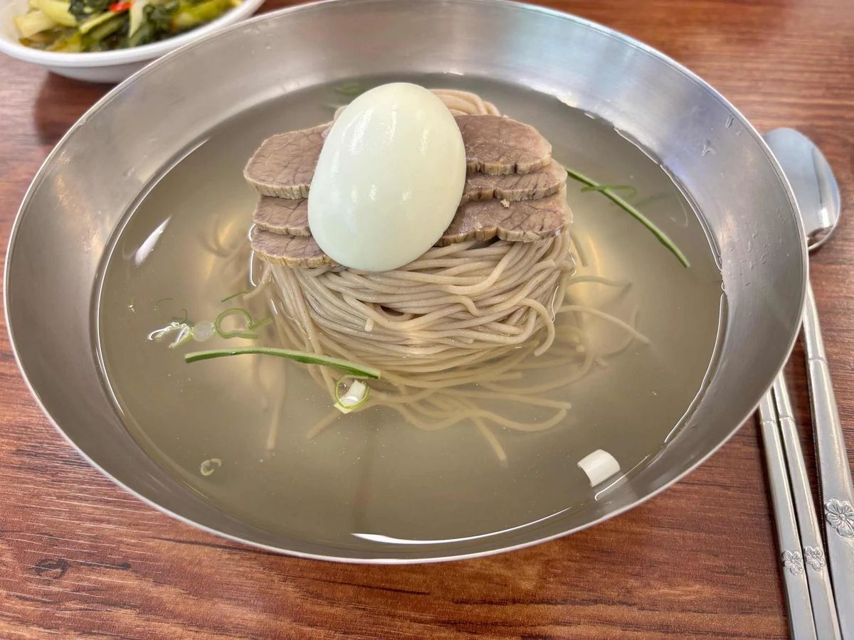 '부벽루'의 평양냉면 (출처: 에디터 제공)