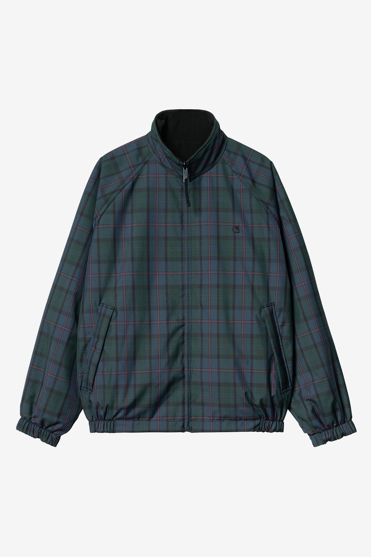 CARHARRT WIP 리버시블 플래너 자켓 플래너 체크, 에어 포스 블루/블랙, 36만5천원