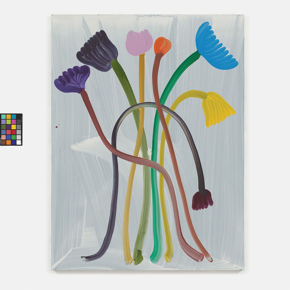 Grace Weaver, <Allegro ma non troppo>(After Dvořák’s American Quartet) (4), 2024, Acrylic on canvas, 228x172cm. Courtesy Galerie Max Hetzler