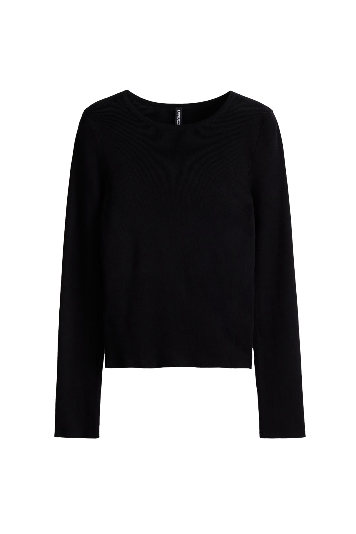 롱 슬리브 스웨터 블랙