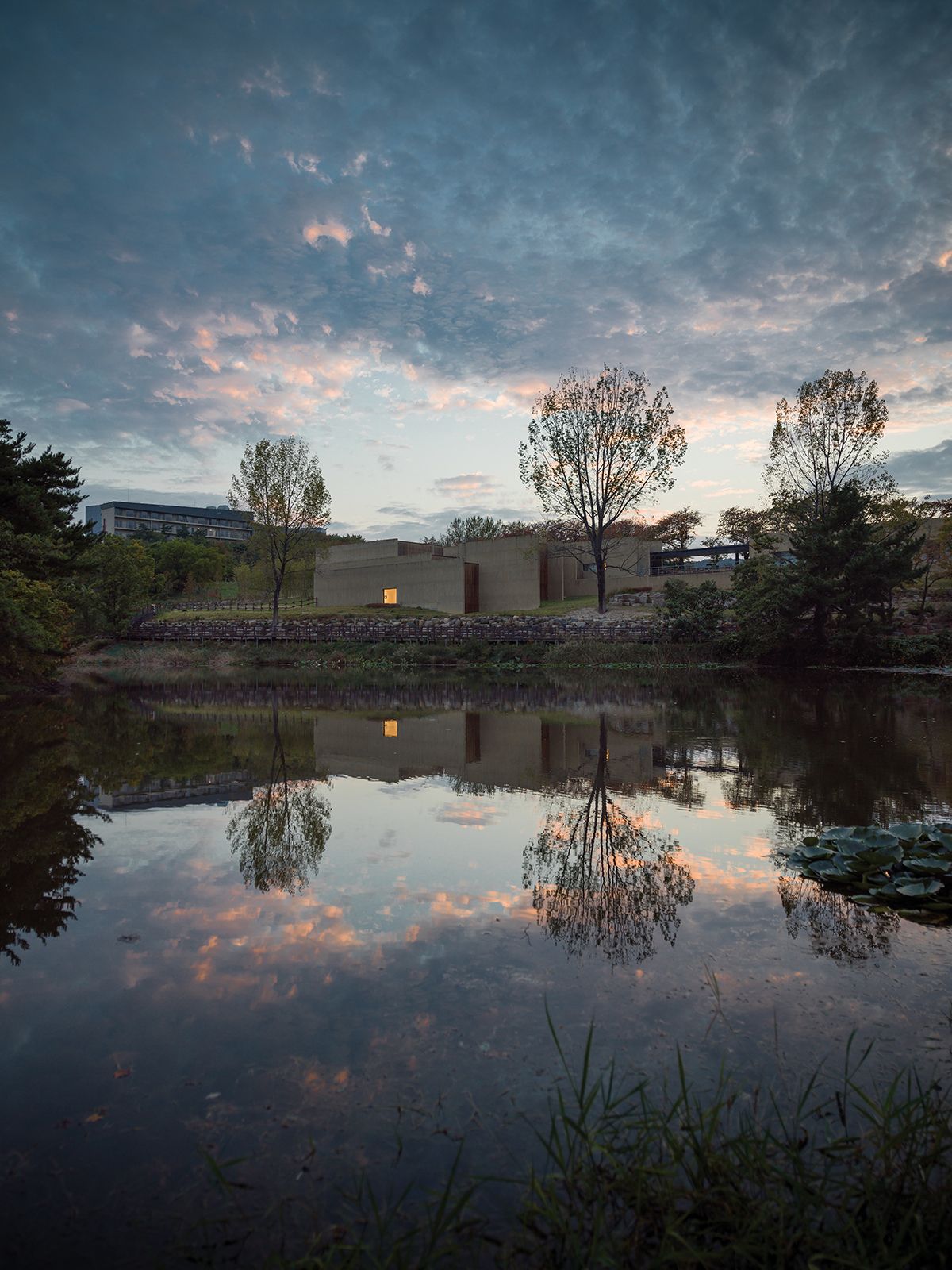 솔거미술관 전경.